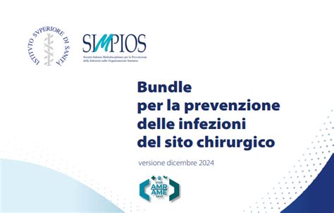 Infografica: Prevenzione infezioni sito chirurgico