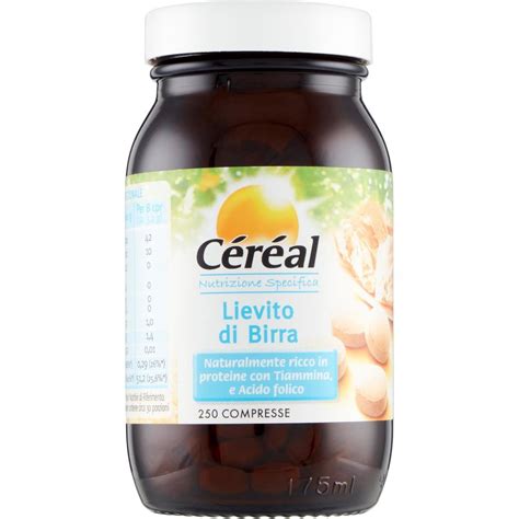 Composizione nutrizionale del lievito di birra