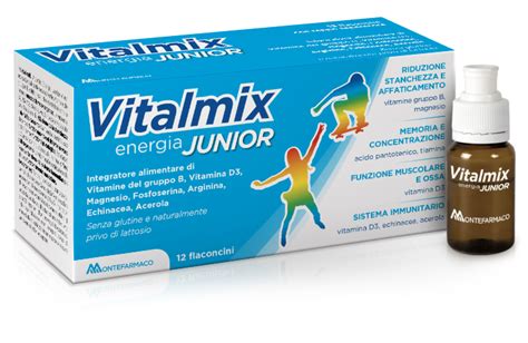 Composizione di Vitalmix Complex con vitamine e estratti vegetali