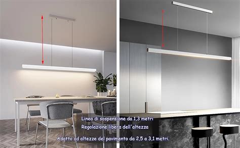 Esempio di composizione luminosa con lampade lineari Omega