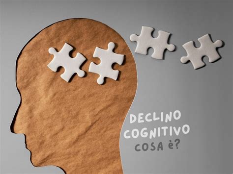 Grafico che mostra l'andamento del declino cognitivo con e senza integrazione