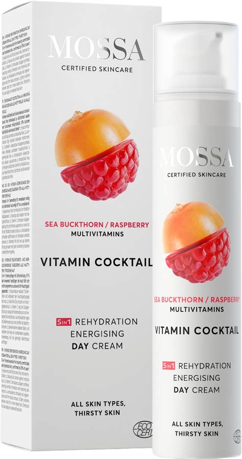 Visualizzazione degli ingredienti naturali presenti nel Mossa Vitamin Cocktail