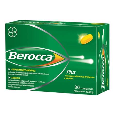 Composizione di Berocca Plus