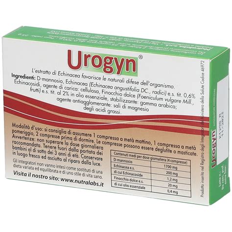 Confezione di Urogyn D-Mannosio Plus e Naturaflora Plus