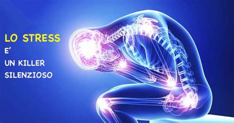 Schema dei meccanismi di azione dello stress sul corpo