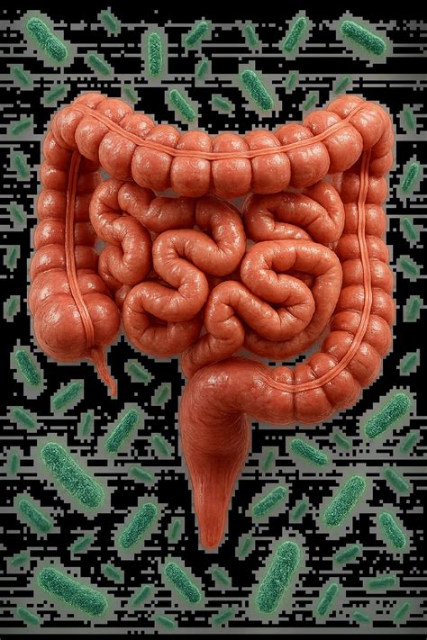 Illustrazione che mostra diverse persone con batteri intestinali unici