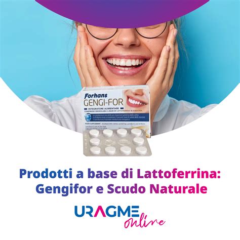 Prodotti a base di lattoferrina