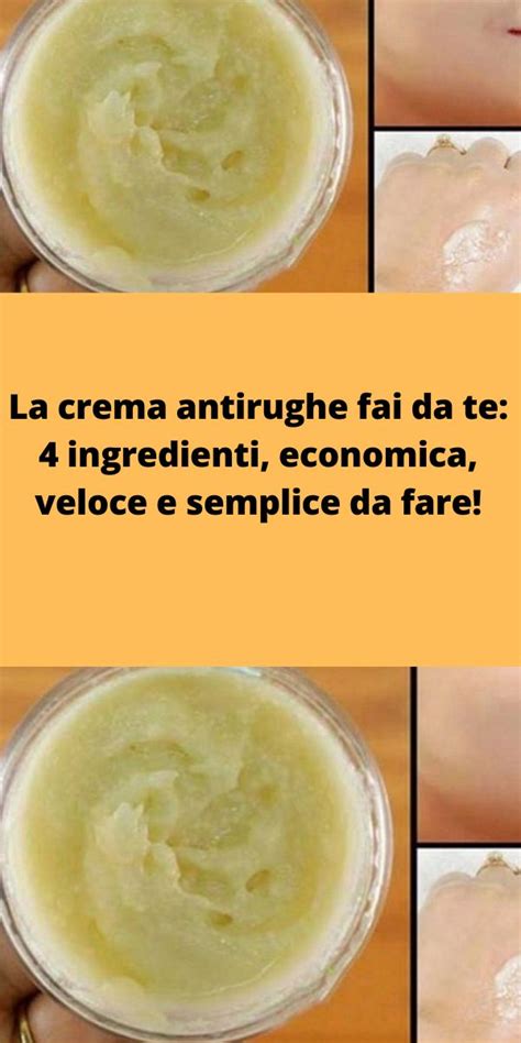 Ingredienti naturali per creme antirughe