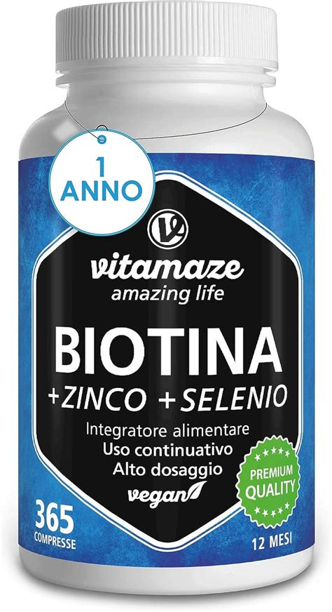 Infografica sui benefici di Biotina, Zinco, Rame e Selenio per i capelli