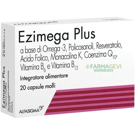 Immagine di una confezione di Ezimega Plus