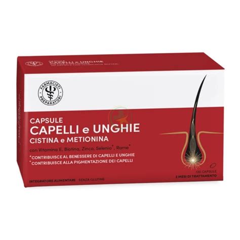 Composizione di un integratore per capelli e unghie