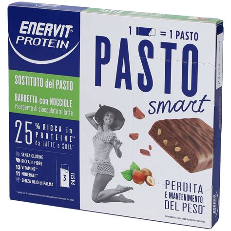 Immagine di una barretta Enervit Protein Pasto Sostitutivo Crunchy Dark