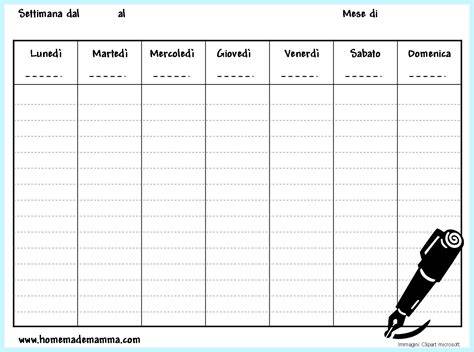 Calendario settimanale per l'introduzione graduale del retinolo