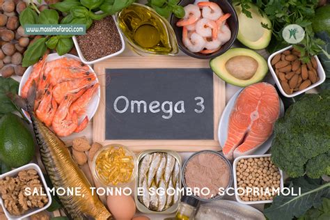 Pesci grassi come salmone e sgombro