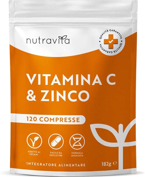 Vitamina C e Zinco in sinergia per il sistema immunitario