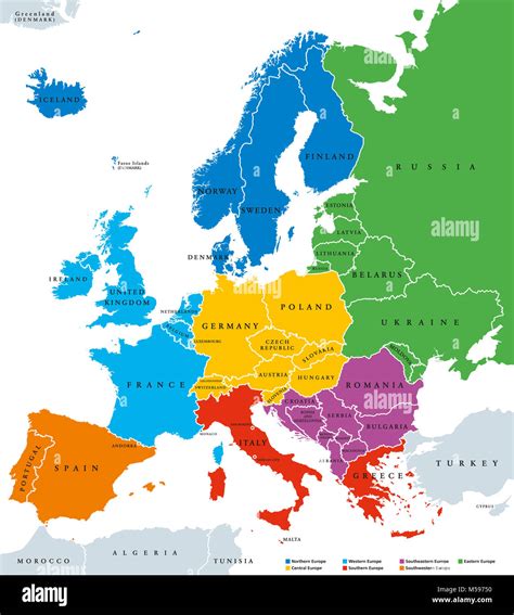 Mappa dell'Europa con indicazione dei tempi di spedizione