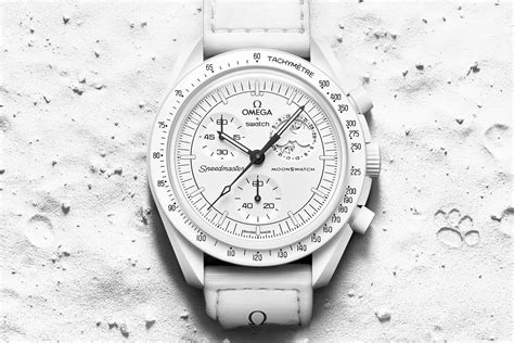 Illustrazione concettuale di OMEGA e Swatch che collaborano