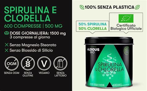 Struttura cellulare della Spirulina e della Clorella