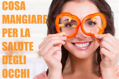 Infografica sui nutrienti per la salute degli occhi