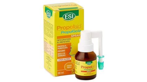 Diagramma dell'azione antibatterica della propoli