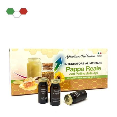 Tabella comparativa pappa reale e polline