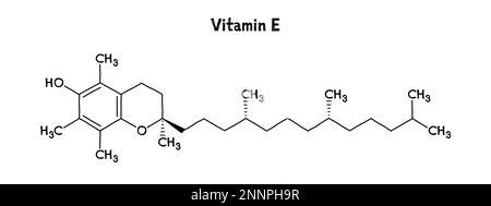 Illustrazione delle proprietà antiossidanti della Vitamina E