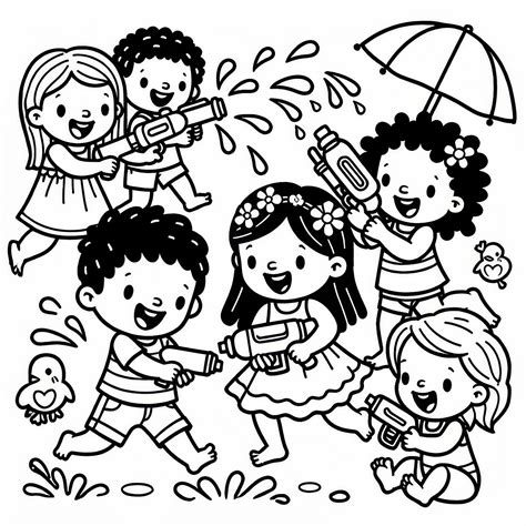 Bambini che giocano con energia