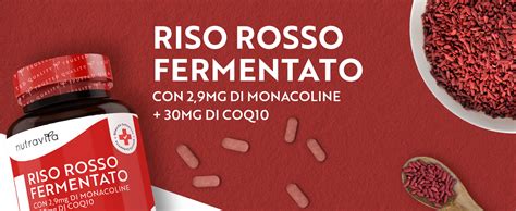 Immagine di riso rosso fermentato e capsule