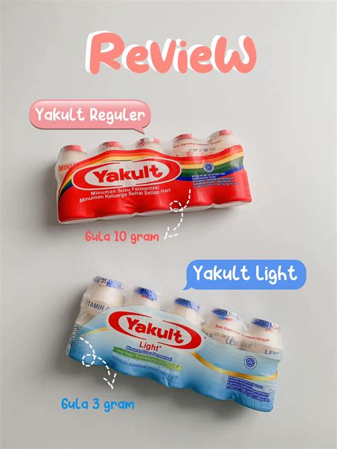 Confronto nutrizionale tra Yakult Original e Yakult Light