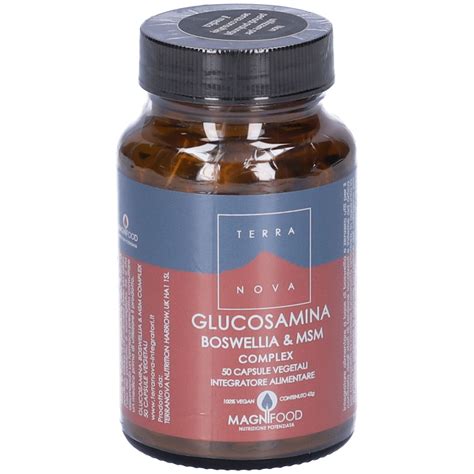 Immagine della confezione del prodotto Terranova Glucosamina Boswellia e MSM