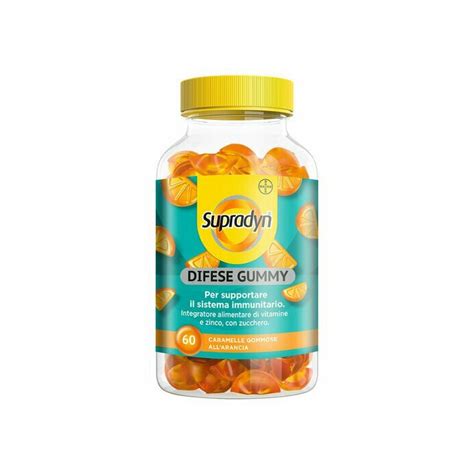 Composizione di Supradyn Difese: Vitamina C, Vitamina D, Zinco