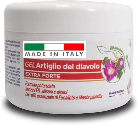 Composizione di una crema all'Artiglio del Diavolo