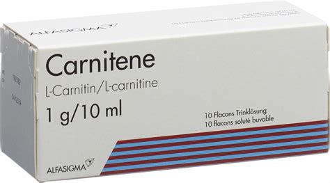 Confezioni di Carnitene disponibili in farmacia