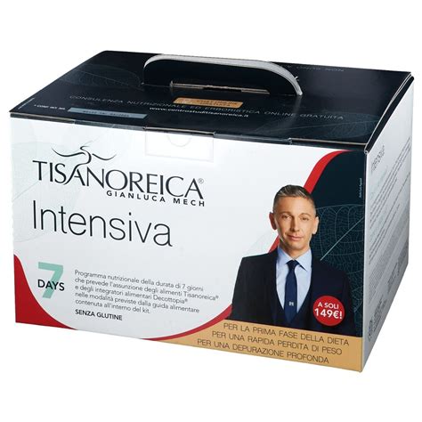 Confezione di un kit Tisanoreica Fase Intensiva