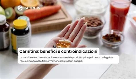 Schema dei benefici della carnitina negli animali