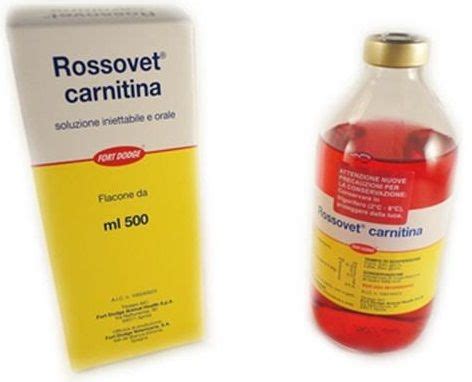 Illustrazione dei diversi animali trattati con Rossovet Carnitina