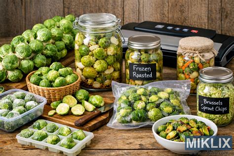 Conservazione dei cavoletti di Bruxelles in frigorifero