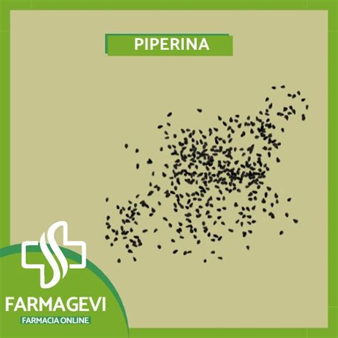 Infografica sulle proprietà della piperina