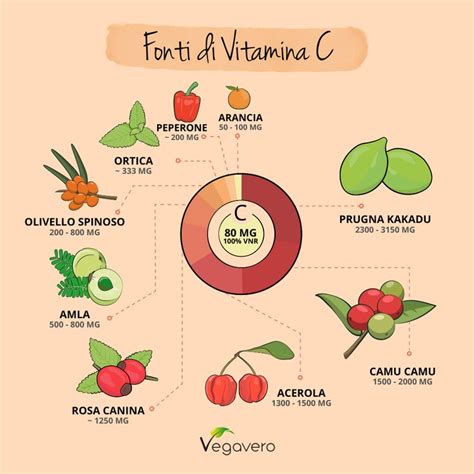 Fonti naturali di vitamina C