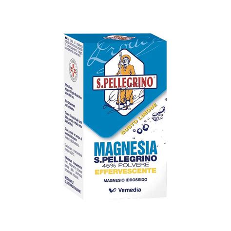 Cartolina pubblicitaria d'epoca della Magnesia San Pellegrino