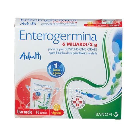 Immagine di una scatola di Enterogermina.