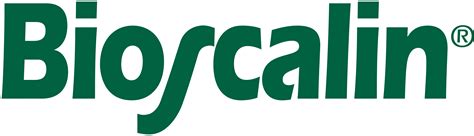 Logo Bioscalin e immagine di capelli sani