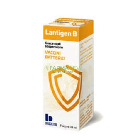 Immagine del flacone di Lantigen B con indicazione delle corrette modalità di conservazione