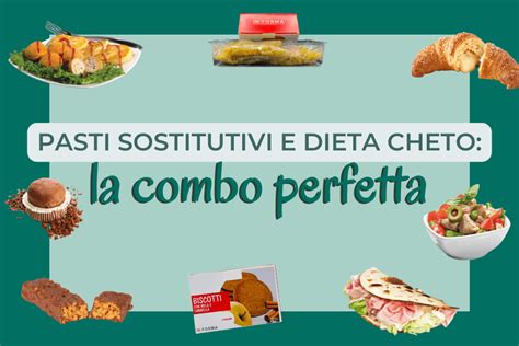 Infografica sui pasti sostitutivi: composizione e benefici
