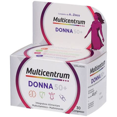 Immagine della confezione di Multicentrum Donna 50+