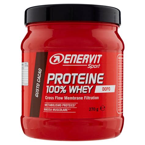 Immagine di un barattolo di proteine whey