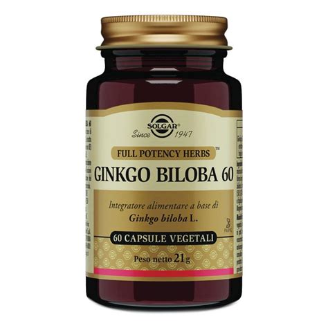 Foglie di Ginkgo Biloba e pillole di integratore