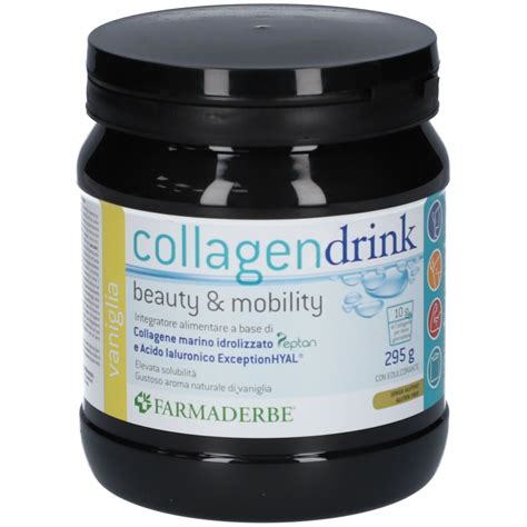 Immagine della confezione del Collagen Drink Vaniglia Farmaderbe