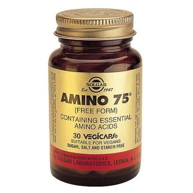 Confezione di Solgar Amino 75