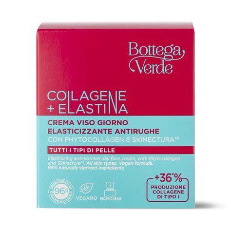 Bottega Verde Crema Viso Collagene Elastina Packaging